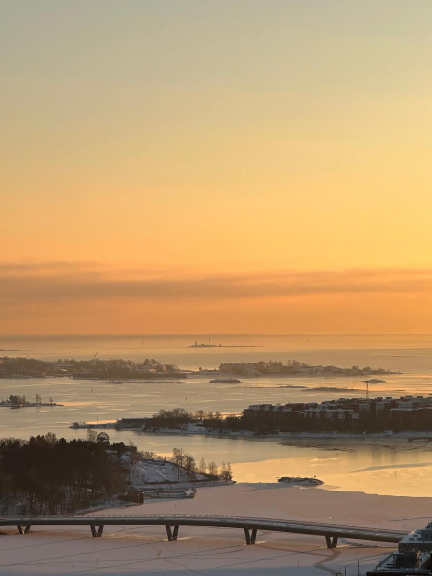 Luxury Skyscraper Apartment With Amazing View Over Helsinki Exterior foto